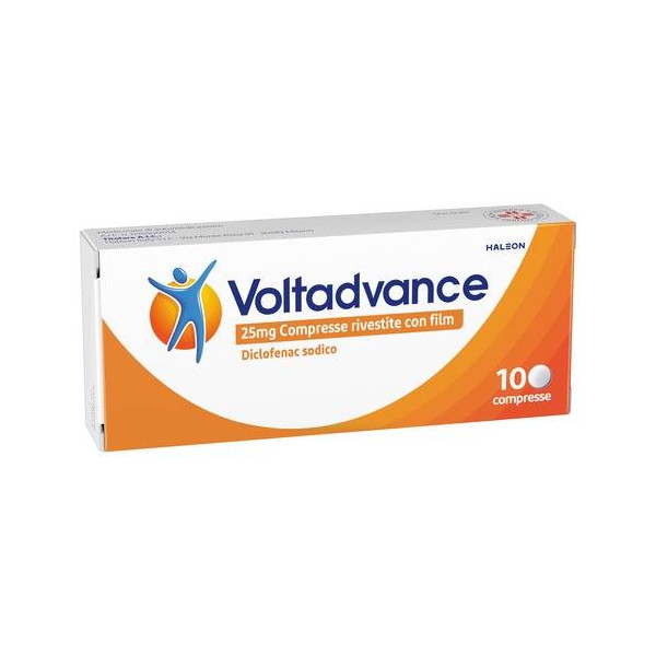 VOLTADVANCE*10CPR RIV 25MG