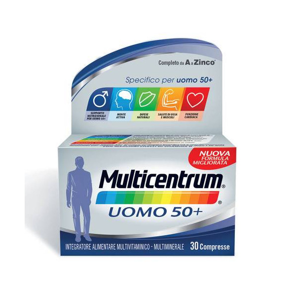 MULTICENTRUM UOMO 50+ 30CPR