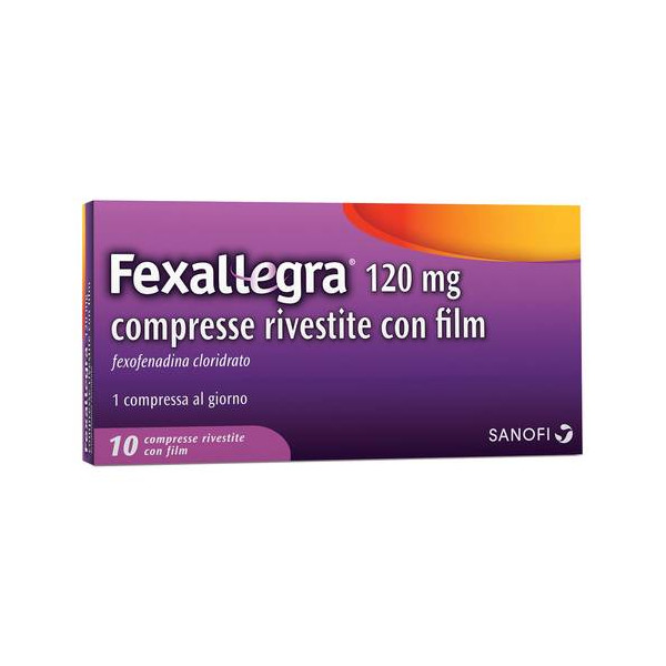 FEXALLEGRA*10CPR RIV 120MG